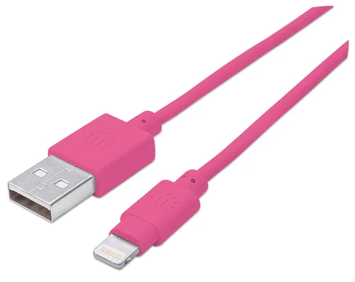 CABLE ILYNK LIGHTNING (8P A USB) ROSA 1.0M