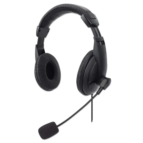 AUDIFONO DIADEMA USB CON MICROFONO ALAMBRICO CONTROL INTEGRA