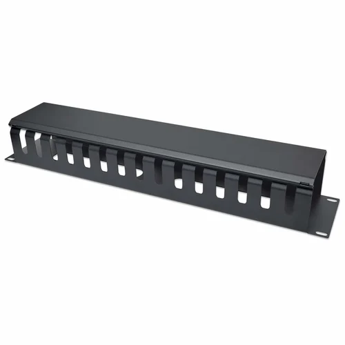 ORGANIZADOR HORIZONTAL CABLES R J45 UTP RACK 19IN 2U METALICO