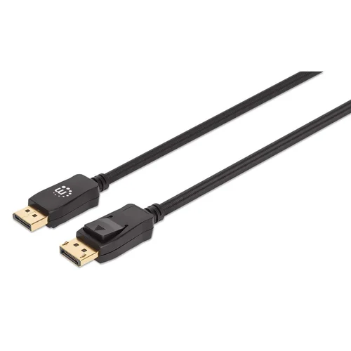 CABLE DISPLAYPORT 3.0M 8K M-M N EGRO 8K60HZ 4K120HZ