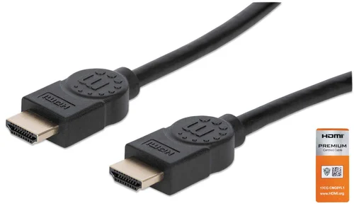 CABLE HDMI 2.0 PREMIUM 4K 1.0M CERTIFICADO M-M