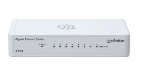 SWITCH GIGABIT 10/100/1000 8 P UERTOS BLANCO