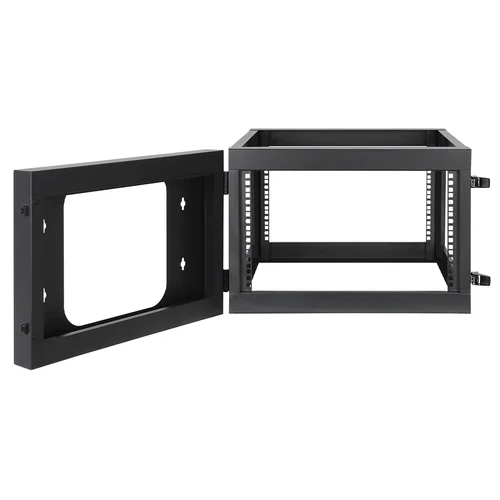 RACK ABIERTO 19IN MURAL 6U 604X 555 MONTAJE PARED ARMADO