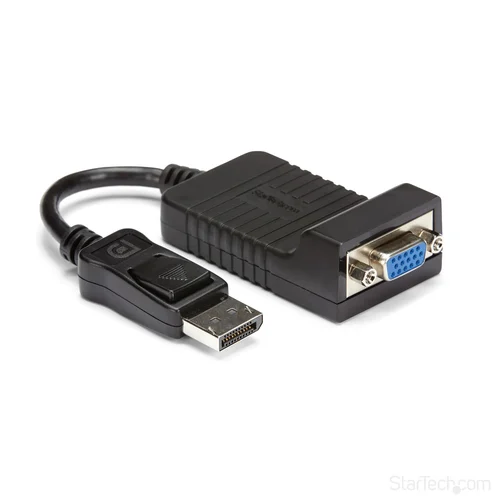 ADAPTADOR CONVERTIDOR VIDEO DP DISPLAYPORT A VGA HEMBRA 1920X12.0
