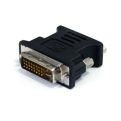 ADAPTADOR CONVERTIDOR DVI A VGA VIDEO MACHO A HEMBRA