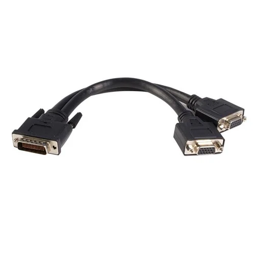 CABLE DE 20CM LFH59 DMS-59 A DOBLE PANTALLA VGA            .