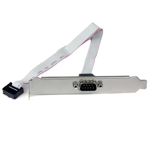 ADAPTADOR DE BRACKET SERIAL DB9 RS232 A IDC10 DE TARJETA MADRE