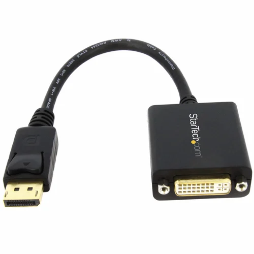 ADAPTADOR CONVERTIDOR VIDEO DP DISPLAYPORT A DVI HEMBRA 1920X12.0