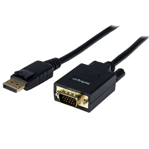 CABLE 1.8M ADAPTADOR VIDEO DP DISPLAYPORT A VGA MACHO 1920X120.