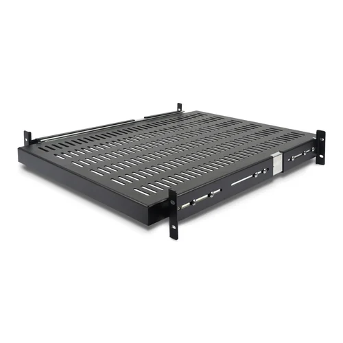 CHAROLA DESLIZANTE PERFORADA 2U AJUSTABLE DE RACK 22.7KG     .