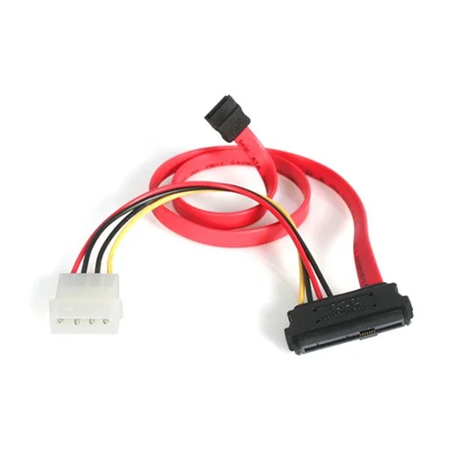 ADAPTADOR CABLE 0.45M DIVISOR SAS A SATA Y LP4 ALIMENTACION