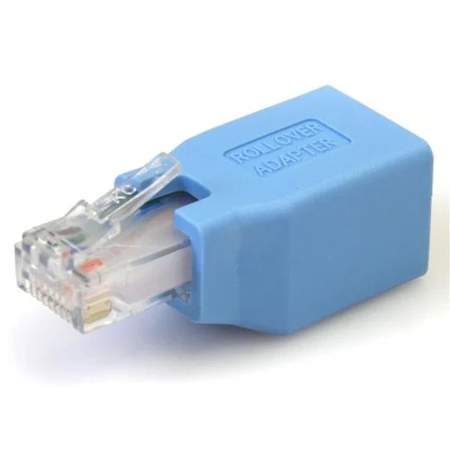 ADAPTADOR ROLLOVER CONSOLA CISCO DE CABLE RJ45 MACHO A HEMB.A