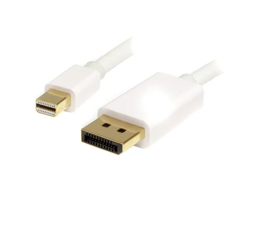 CABLE 2M MINI DISPLAYPORT 4K 1.2 A DP BLANCO                 .