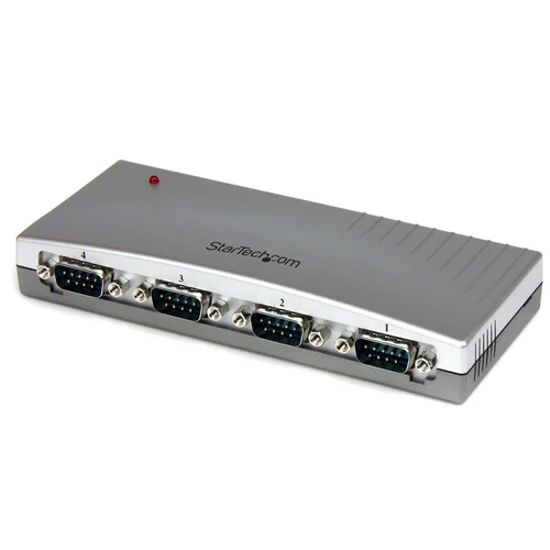 ADAPTADOR HUB CONCENTRADOR USB A 4 PUERTOS SERIALES RS232 DB9