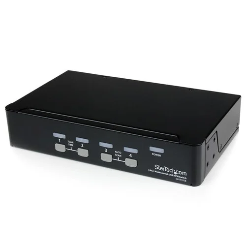 CONMUTADOR SWITCH PROFESIONAL DE 4 PUERTOS VGA