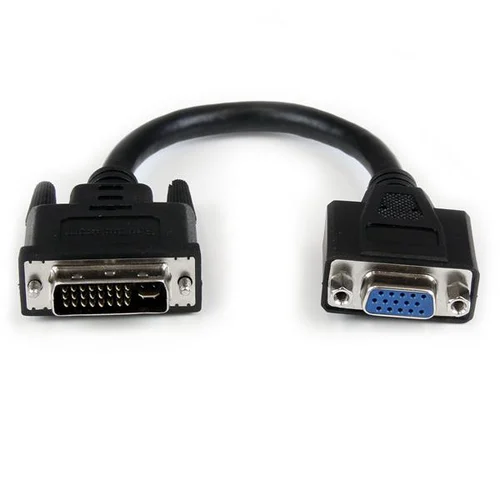 CABLE 20CM ADAPTADOR DVI-I A VGA HD15 CONVERTIDOR            .