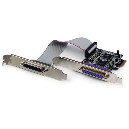 TARJETA PCI EXPRESS PARALELO 2 PUERTOS DB25 1284 SPP EPP ECP PCIE