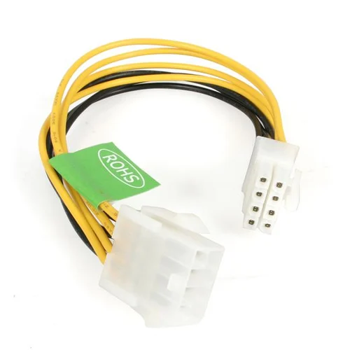 CABLE DE EXTENSION EPS 20CM 8 PIN DE ALIMENTACION FUENTE ATX  .