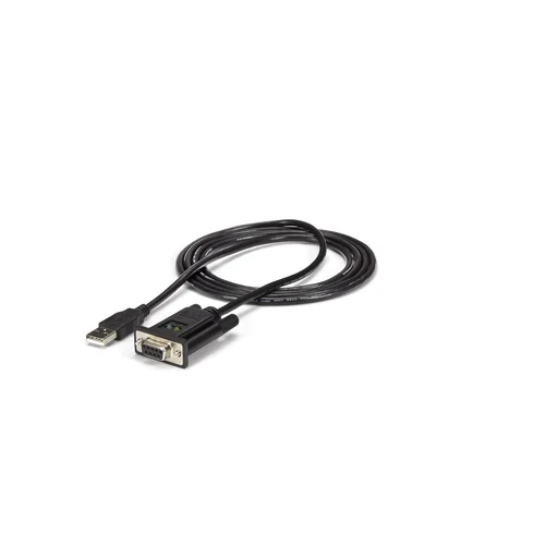 CABLE 1M ADAPTADOR 1 PUERTO USB A MODEM NULL SERIAL DB9 FTDI.