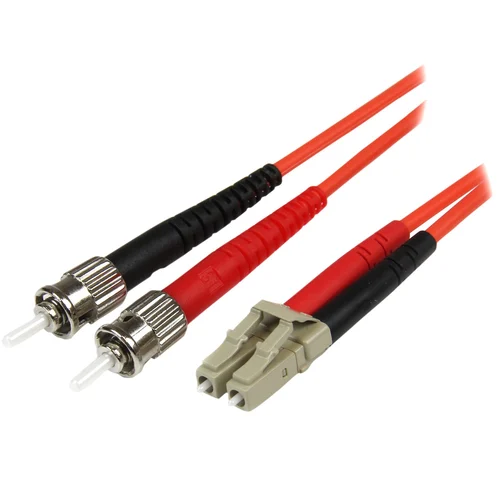 CABLE 1M PATCH FIBRA DUPLEX MULTIMODO 50/125 LC A ST        .