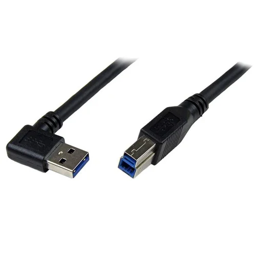 CABLE 1M USB 3.0 USB B MACHO A USB A MACHO EN ANGULO DERECHO
