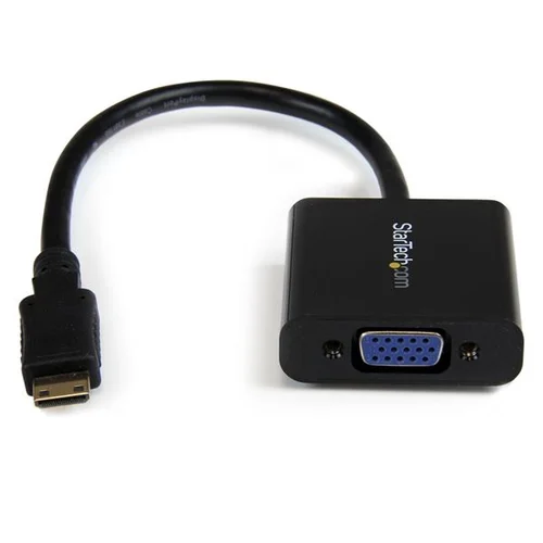 ADAPTADOR CONVERTIDOR DE VIDEO MINI HDMI A VGA 1920X1200 ACTIVO.