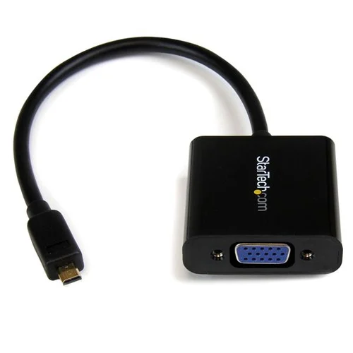 ADAPTADOR CONVERTIDOR VIDEO MICRO HDMI A VGA 1920X1200 1080P.