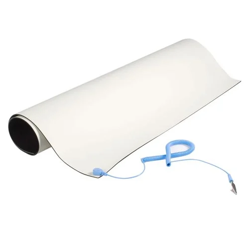 TAPETE ANTIESTATICO DE PVC 60CMX69CM ANTISTATIC MAT BEIGE