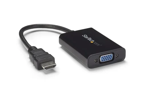 CONVERTIDOR ADAPTADOR HDMI A VGA HD15 CON AUDIO 1920X1200