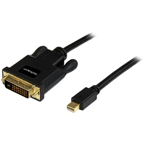 CABLE 3M ADAPTADOR VIDEO MINI DISPLAYPORT A DVI PASIVO NEGRO  .