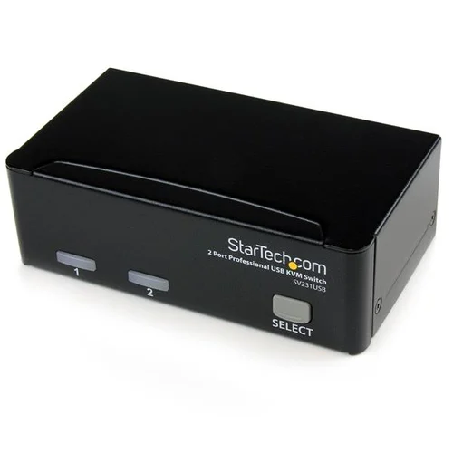 JUEGO CONMUTADOR KVM 2 PUERTOS VGA CON CABLES KIT SWITCH HD15
