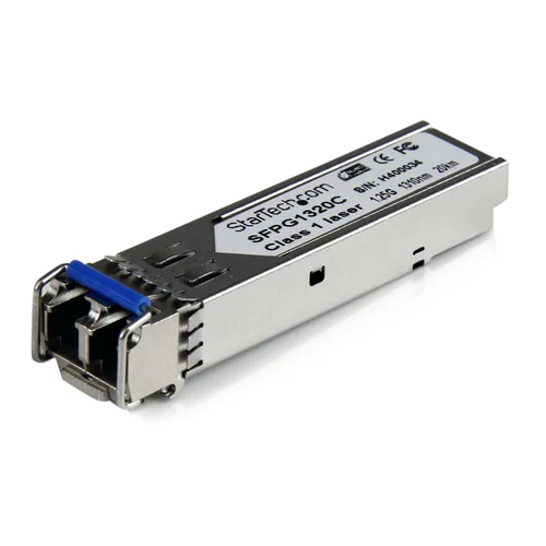 SFP TRANSCEIVER GIGABIT FIBRA SFP SM DDM LC CISCO 20KM  .