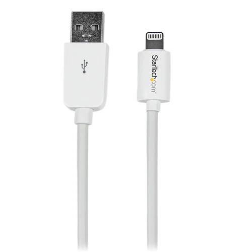 CABLE 15CM LIGHTNING APPLE A USB BLANCO PARA IPHONE