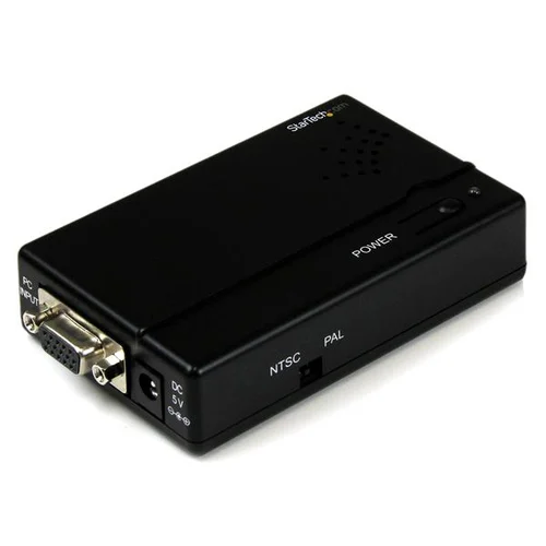 ADAPTADOR CONVERTIDOR DE VIDEO VGA A S-VIDEO VIDEO COMPUESTO
