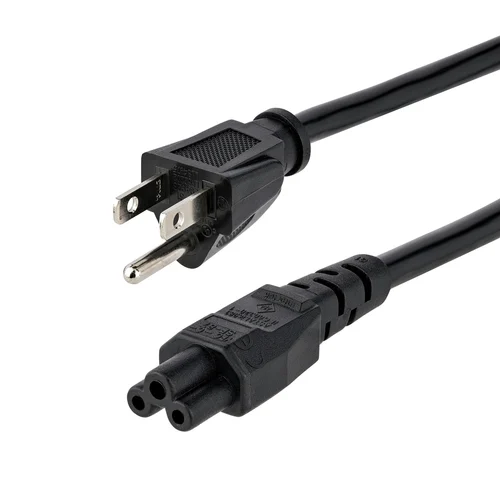 CABLE DE 1.8M ESTANDAR PARA LAPTOP NEMA 5-15P A C5     .