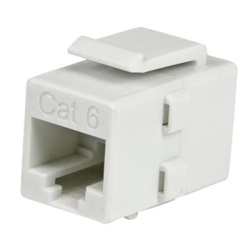 ACOPLADOR KEYSTONE DE CABLE RED ETHERNET CAT6 RJ45 HEMBRA   .