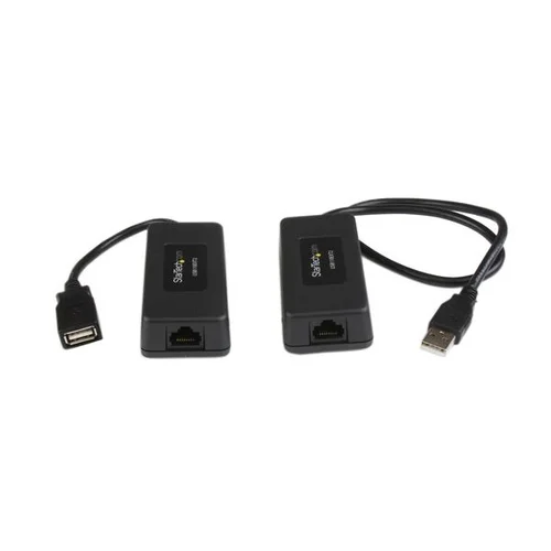 EXTENSOR USB 1 PUERTO POR CAT5 O CAT6 ETHERNET HASTA 40M
