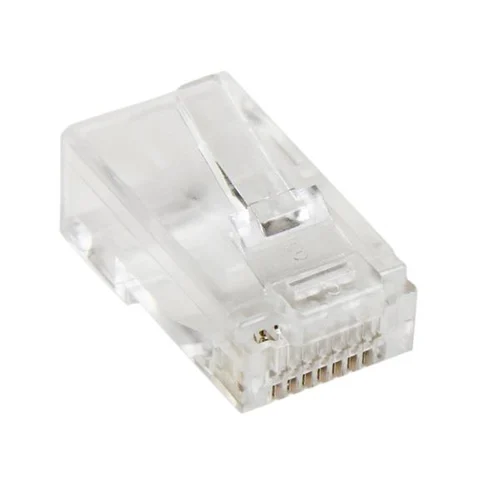 PAQUETE DE 50 UNIDADES DE CONECTORES RJ45 CAT5E MODULARES .