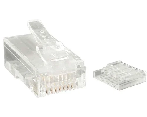 PAQUETE DE 50 CONECTORES RJ45 MODULARES PARA CABLE CAT6       .