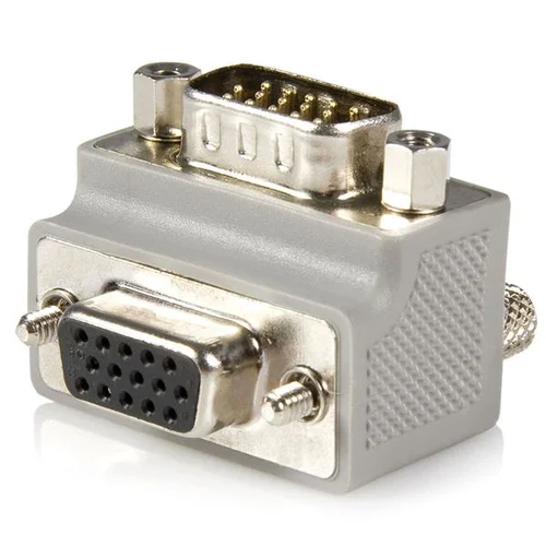 ADAPTADOR DE CABLE VGA A VGA TIPO 2 ACODADO A LA DERECHA M A .
