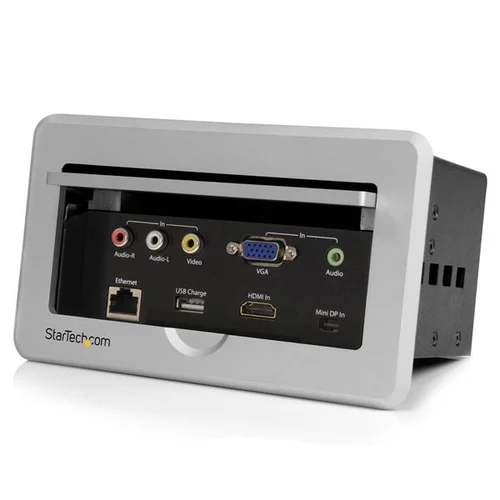 CAJA DE CONECTIVIDAD DE MESA JUNTAS MODULO HDMI VGA MINI DP  .