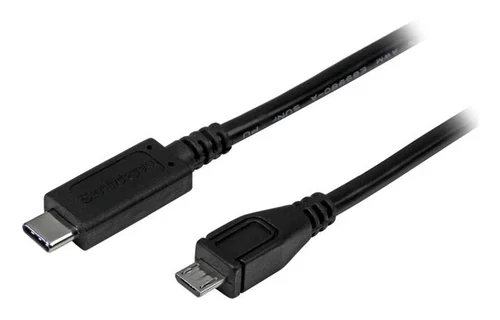 CABLE ADAPTADOR 1M USB-C TYPE-C A MICRO B USB 2.0        .