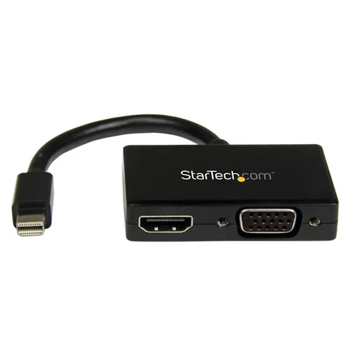 ADAPTADOR CONVERTIDOR MINI DISPLAYPORT A HDMI O VGA        .