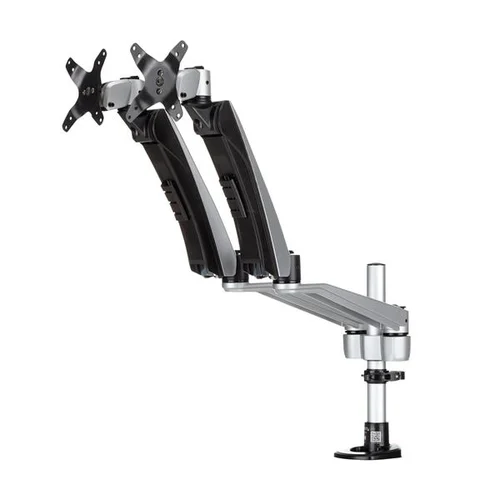 SOPORTE PARA DOS MONITORES CON BRAZOS MOVILES APILABLE     .