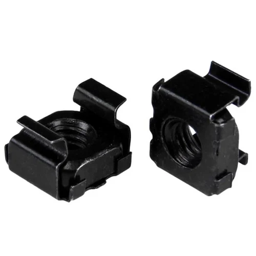PAQUETE 100 TUERCAS M6 NEGRO ENJAULADAS CAGE NUTS