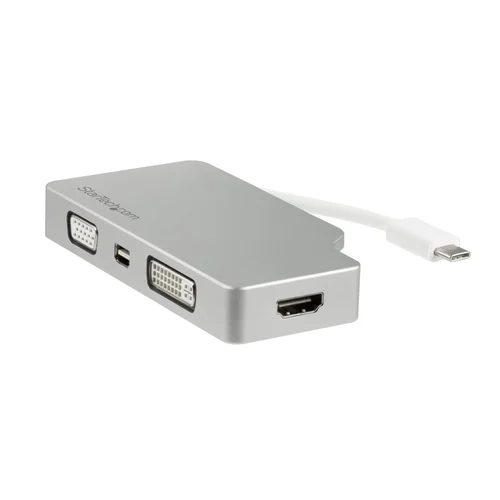 CONVERTIDOR USB-C A VGA DVI HDMI O MINI DISPAYPORT 4K       .