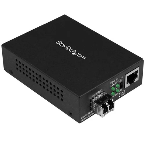 CONVERTIDOR DE MEDIOS LC FIBRA MULTIMODO ETHERNET 1GB 550M