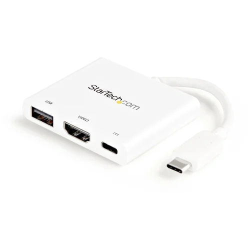 ADAPTADOR USB-C A HDMI 4K REPLICADOR DE PUERTOS BLANCO