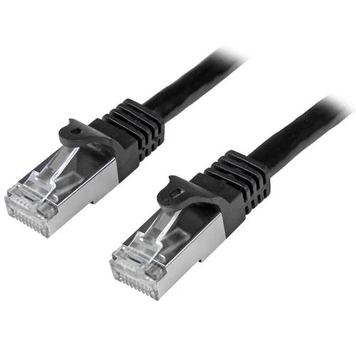 CABLE 2M DE RED CAT6 ETHERNET GIGABIT BLINDADO SFTP NEGRO     .