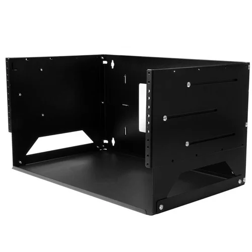 GABINETE RACK DE PARED CON ESTANTE INCORPORADO 4U